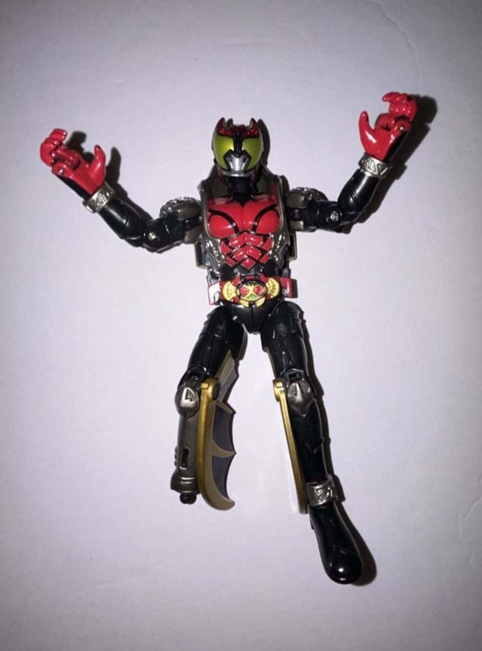 For Parts Bandai Souchaku Henshin Kamen Rider Kiva Kiva Form Figure